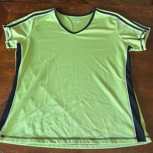 Women’s Light Green Workout Shirt/Jersey NWOT